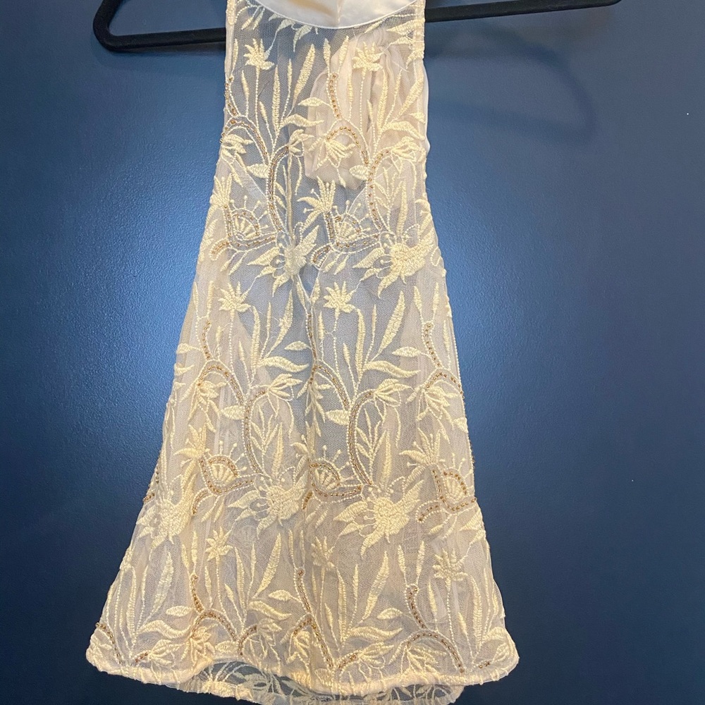 Free People Intimately Embellished Tie Top NWT